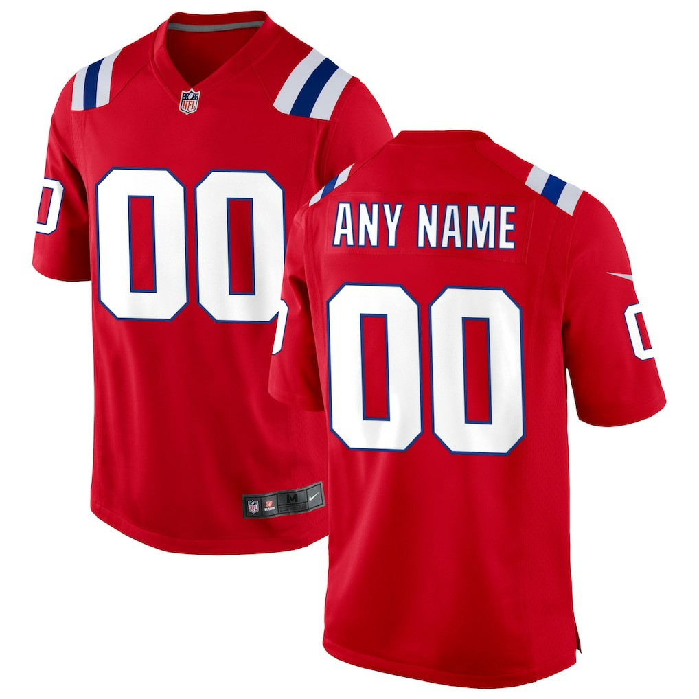 New England Patriots Alternate Custom Jersey | NFL Near me