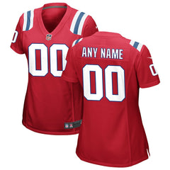 New England Patriots Women's Alternate Custom Jersey | NFL Hot