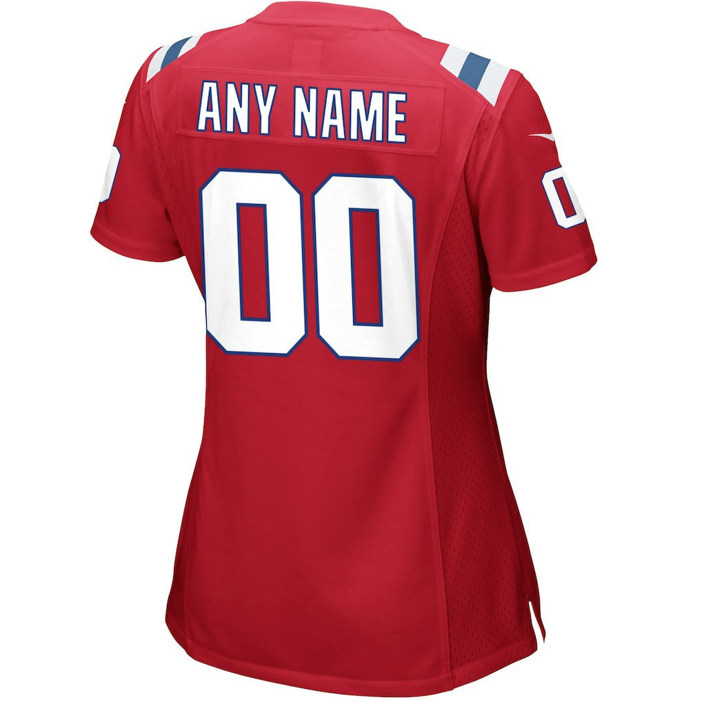 New England Patriots Women's Alternate Custom Jersey | NFL Hot