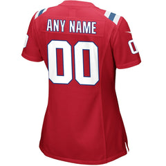New England Patriots Women's Alternate Custom Jersey | NFL Hot
