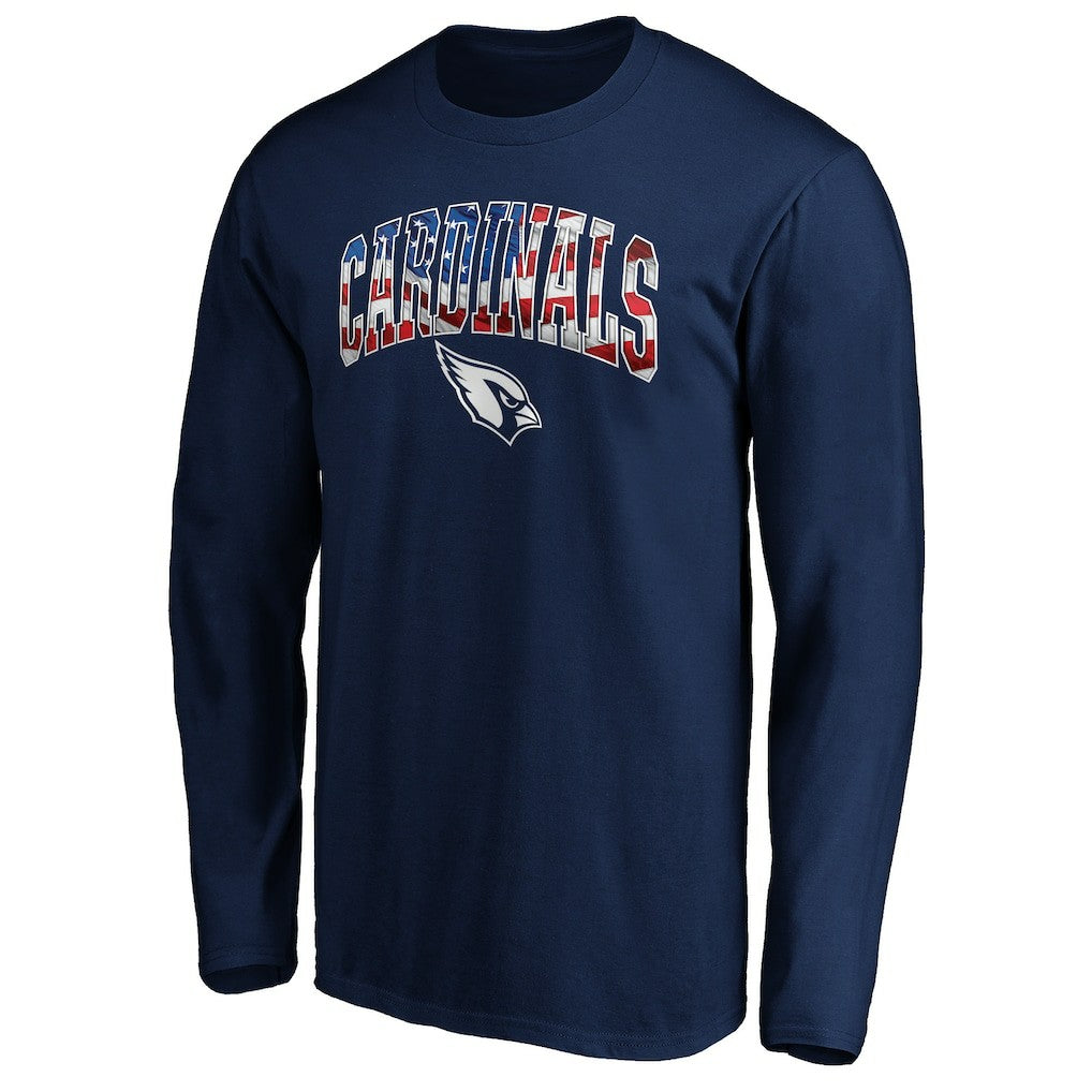 Arizona Cardinals Banner Wave Long Sleeve T-Shirt | NFL New