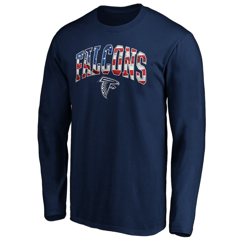 Atlanta Falcons Banner Wave Long Sleeve T-Shirt | NFL Online