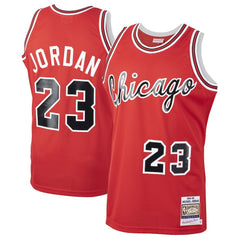 Red Michael Jordan Chicago Bulls 1984/85 Hardwood Classics Rookie Authentic Jersey sale | NBA