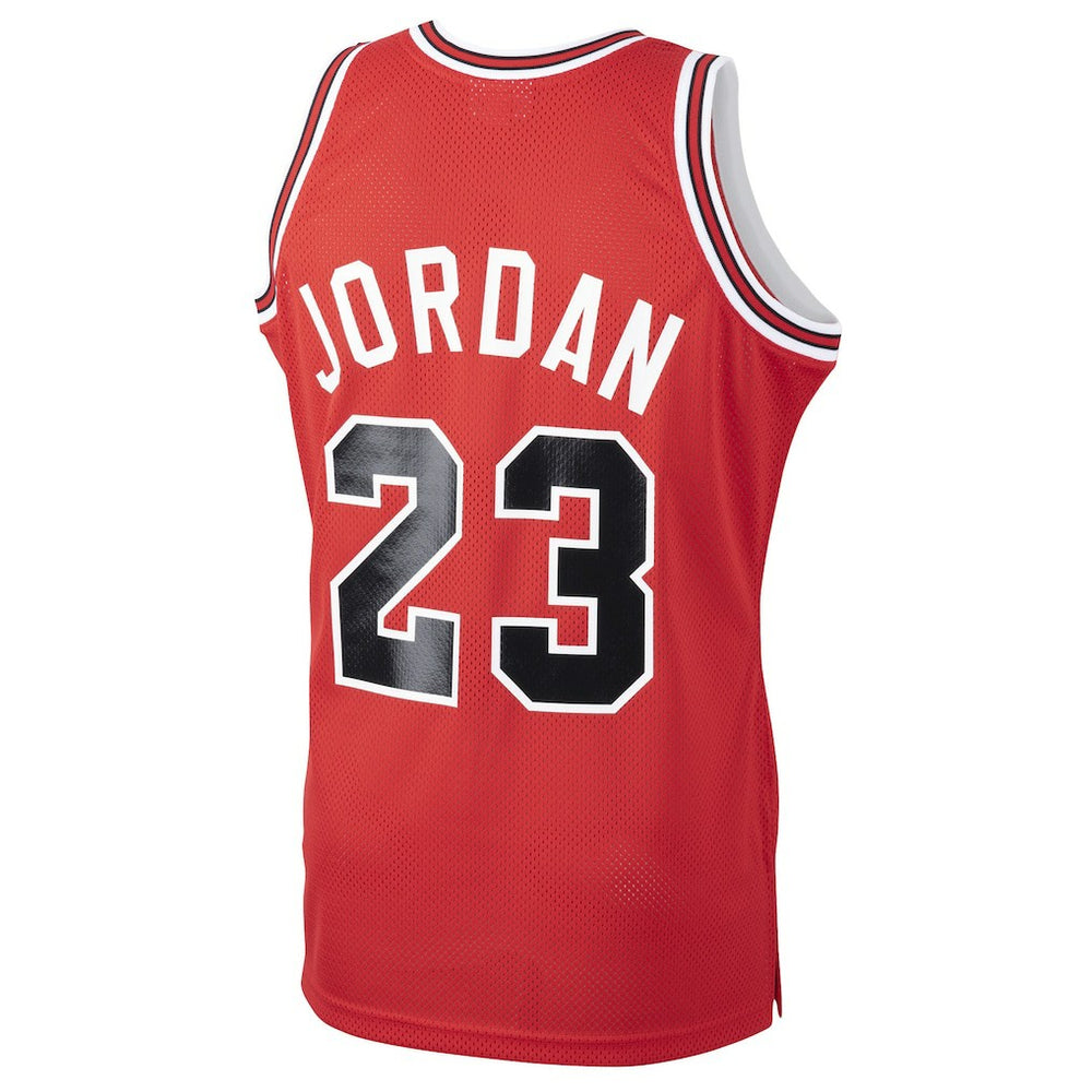 Red Michael Jordan Chicago Bulls 1984/85 Hardwood Classics Rookie Authentic Jersey sale | NBA