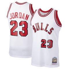 White Michael Jordan Chicago Bulls 1984/85 Hardwood Classics Rookie Authentic Jersey sale | NBA