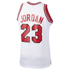 White Michael Jordan Chicago Bulls 1984/85 Hardwood Classics Rookie Authentic Jersey sale | NBA