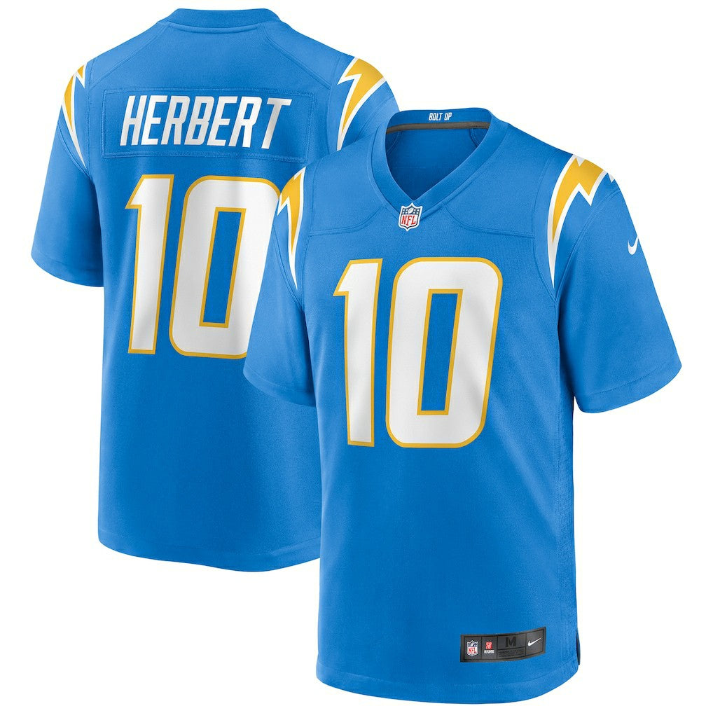 Los Angeles Chargers Justin Herbert  Player Game Jersey | NFL Outlet
