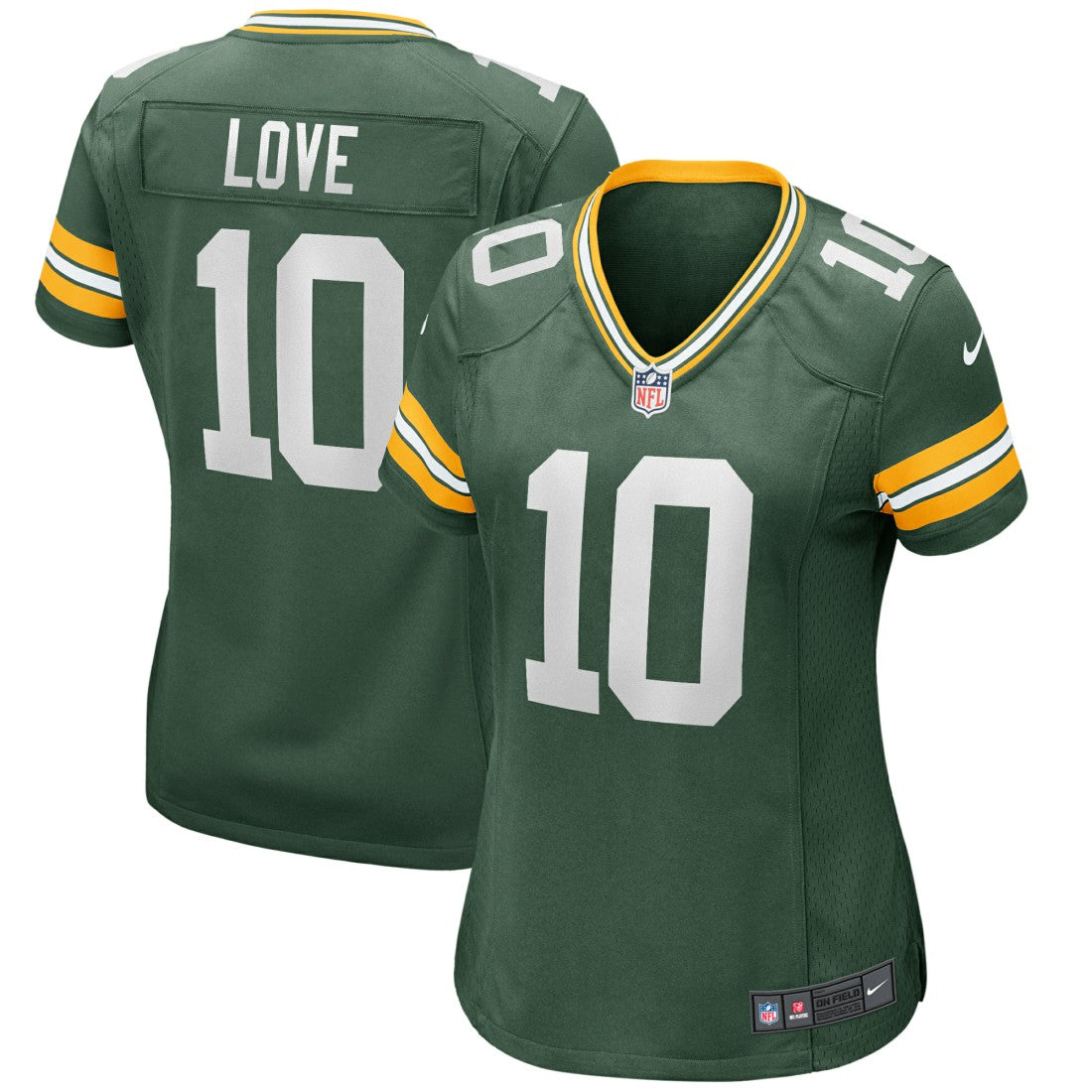 Green Bay Packers Jordan Love  Women's Game Jersey | NFL Online
