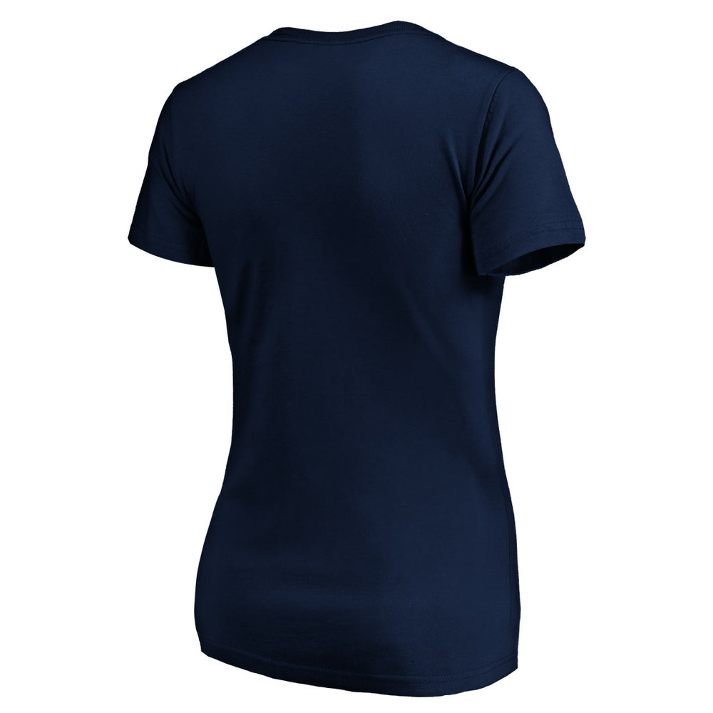 Navy Phoenix Suns Women's Banner Wave V-Neck T-Shirt | NBA