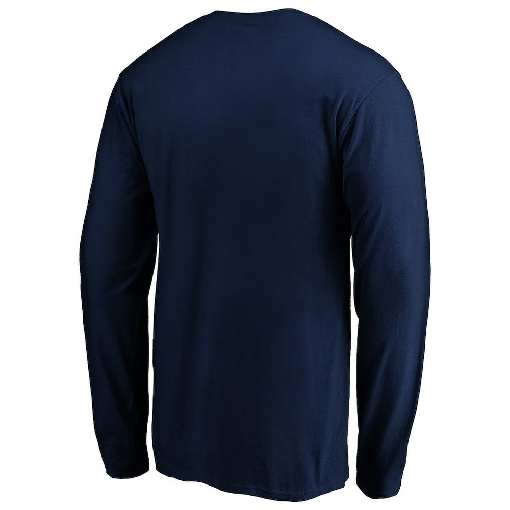 Navy Oklahoma City Thunder Banner Wave Long Sleeve T-Shirt | NBA