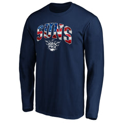 Navy Phoenix Suns Banner Wave Long Sleeve T-Shirt | NBA