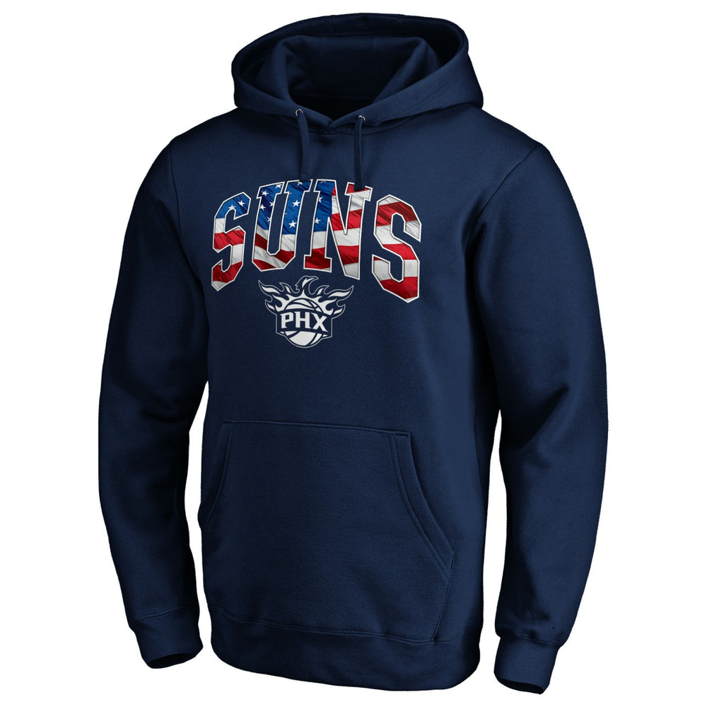 Navy Phoenix Suns Banner Wave Pullover Hoodie | NBA