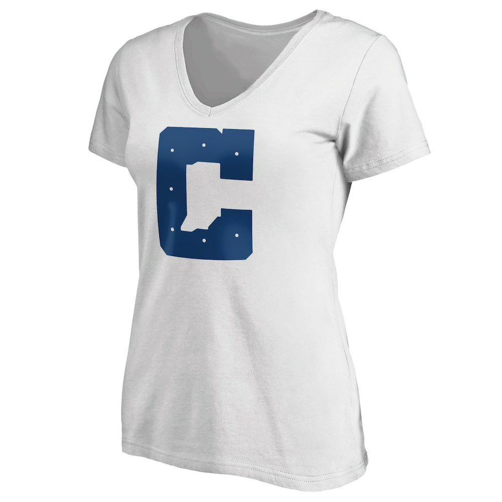 Indianapolis Colts Women's Secondary Logo V-Neck T-Shirt | NFL Near me