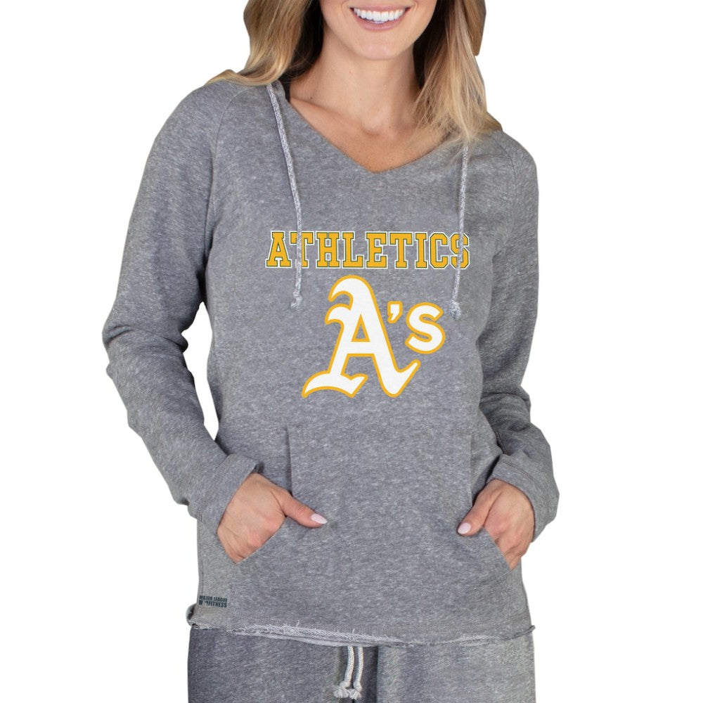Athletics Concepts Sport Women's Mainstream Terry Long Sleeve Hoodie Top - MLB Hoodies