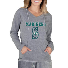 Seattle Mariners Concepts Sport Women's Mainstream Terry Long Sleeve Hoodie Top - MLB Hoodies
