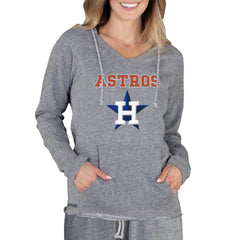Houston Astros Concepts Sport Women's Mainstream Terry Long Sleeve Hoodie Top - MLB Hoodies