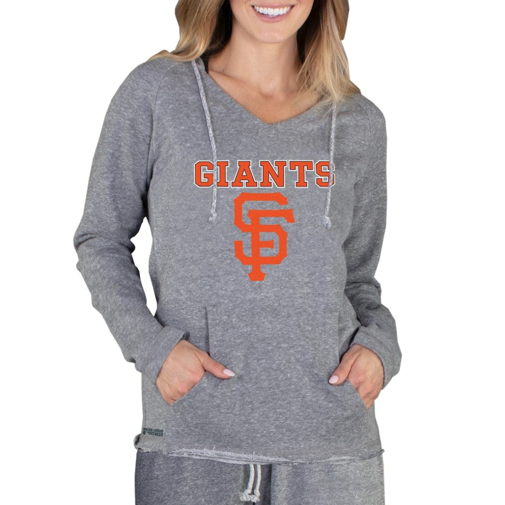 San Francisco Giants Concepts Sport Women's Mainstream Terry Long Sleeve Hoodie Top - MLB Hoodies