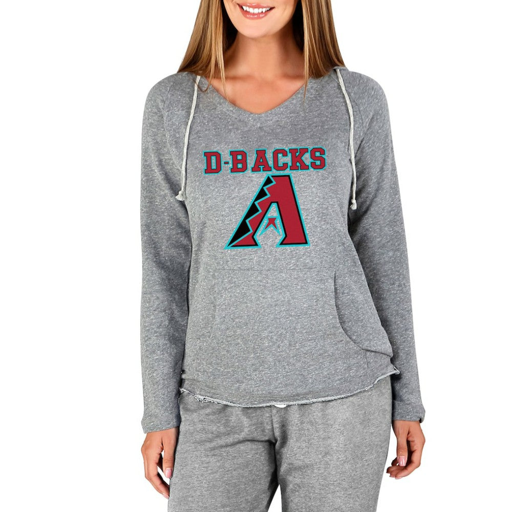 Arizona Diamondbacks Concepts Sport Women's Mainstream Terry Long Sleeve Hoodie Top - MLB Hoodies