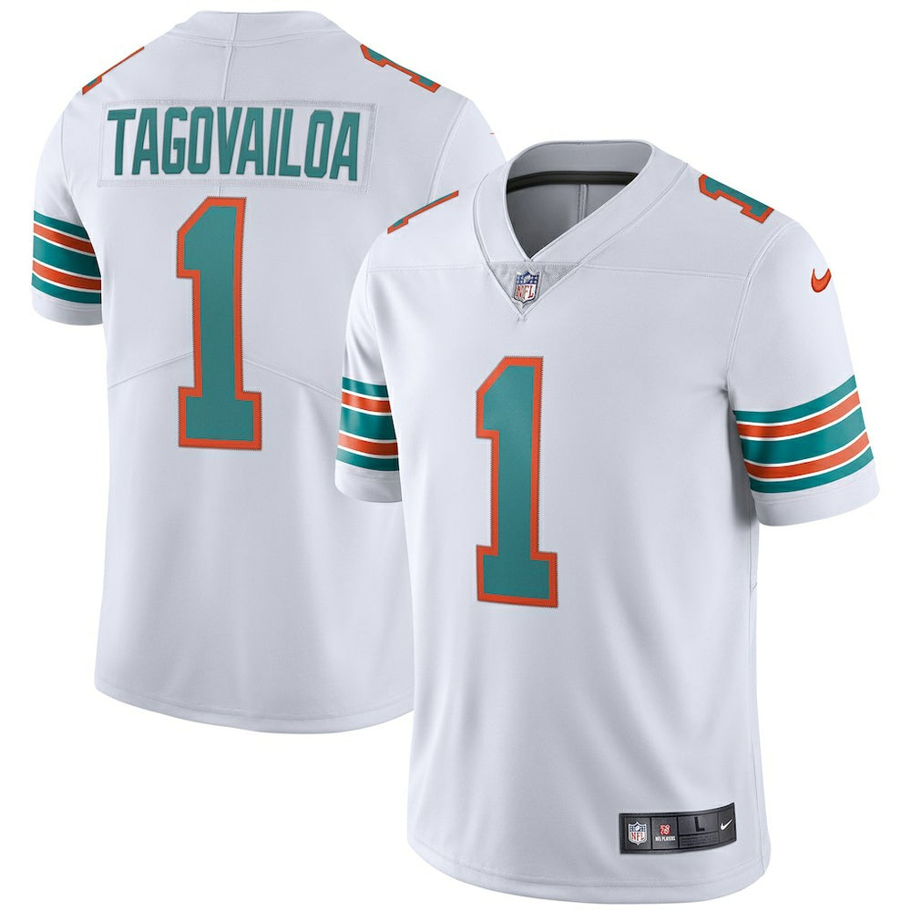 Miami Dolphins Tua Tagovailoa  2nd Alternate Vapor Limited Jersey | NFL Online