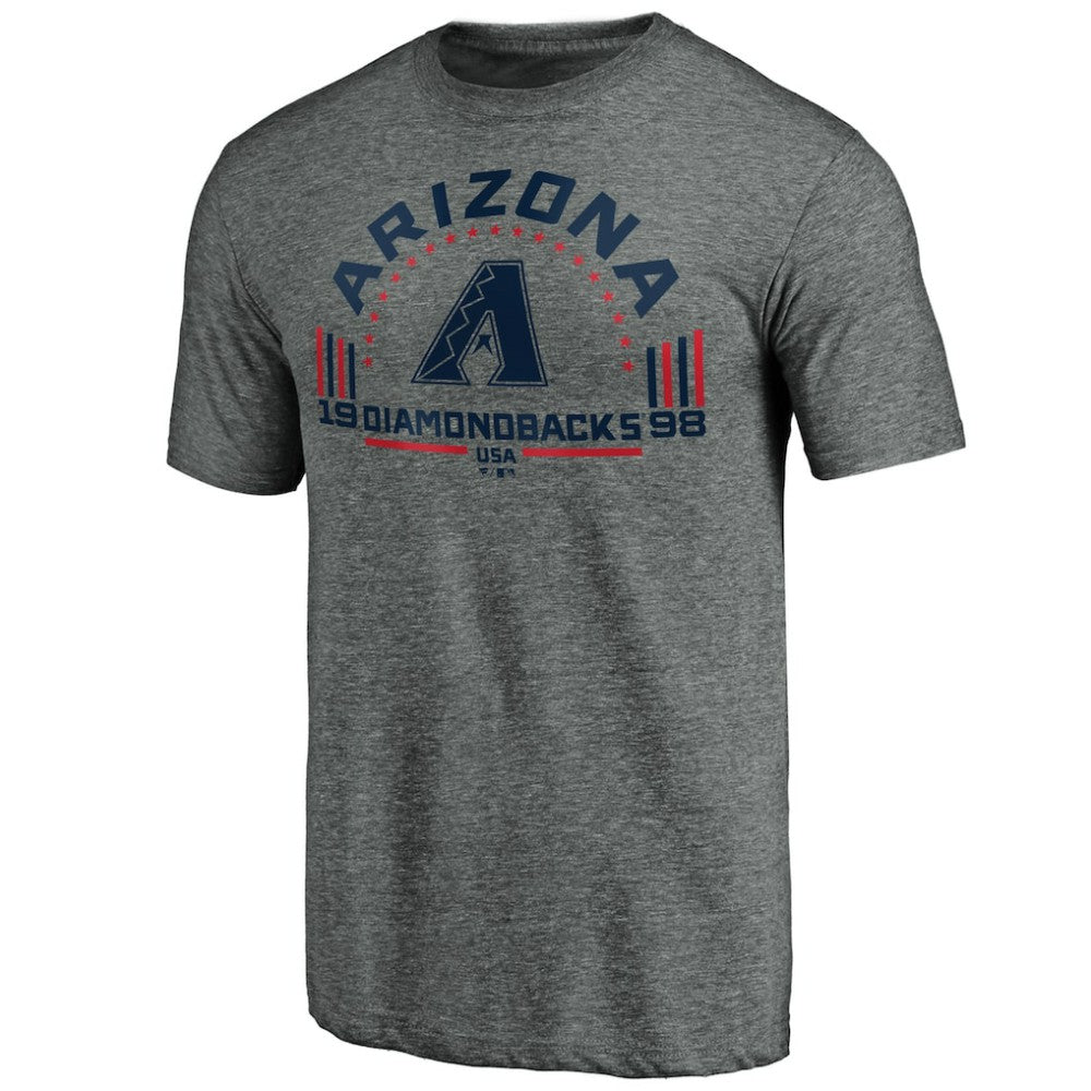 Arizona Diamondbacks Team Freedom Tri-Blend T-Shirt - MLB T-shirts