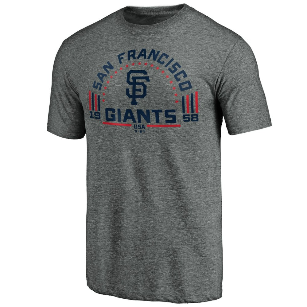 San Francisco Giants Team Freedom Tri-Blend T-Shirt - MLB T-shirts