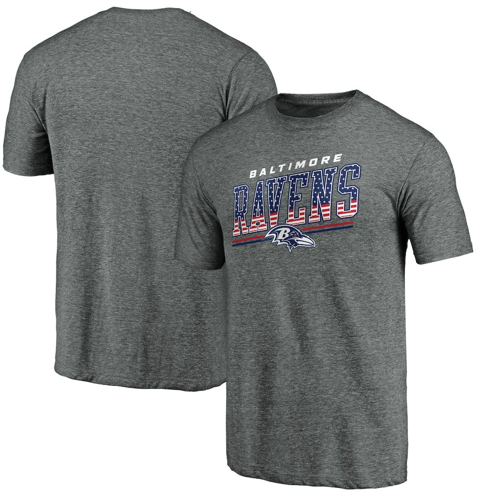 Baltimore Ravens Team Freedom Tri-Blend T-Shirt | NFL Sale