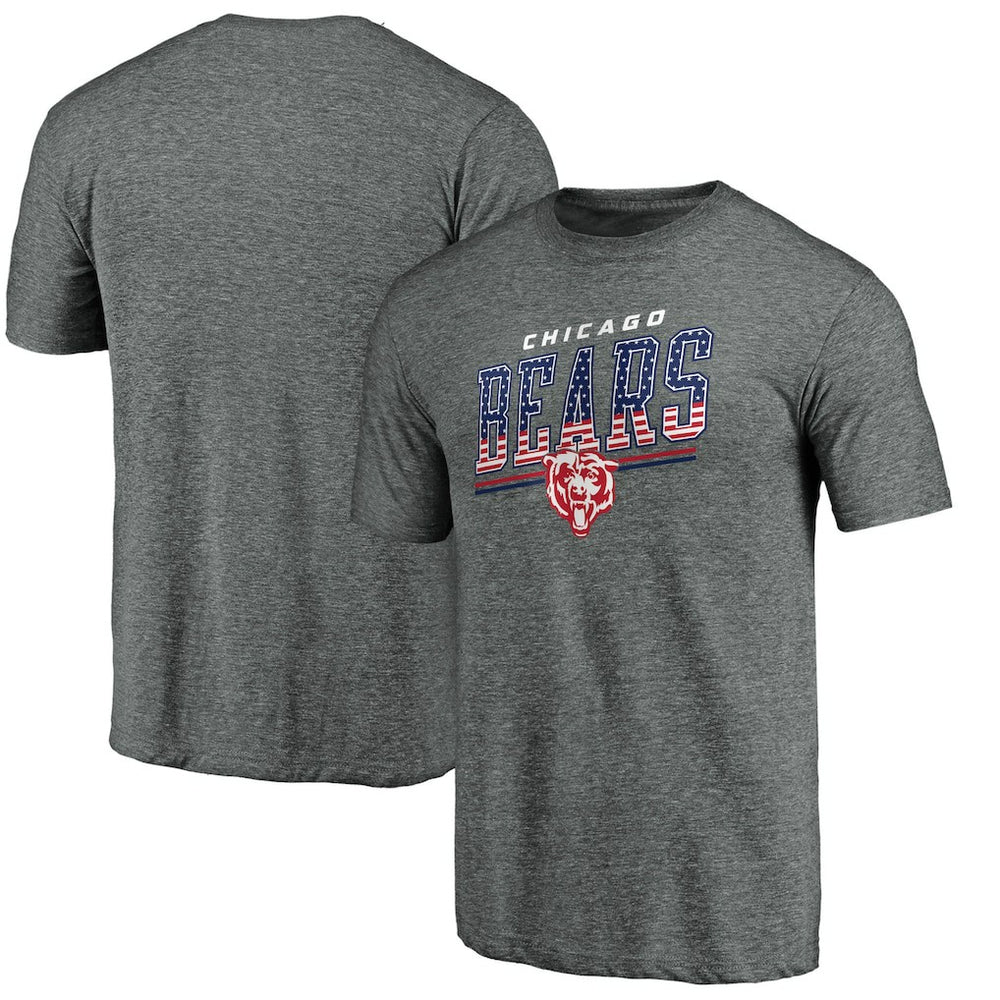Chicago Bears Team Freedom Tri-Blend T-Shirt | NFL US
