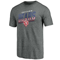 Chicago Bears Team Freedom Tri-Blend T-Shirt | NFL US