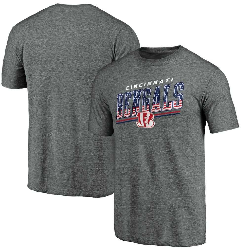 Cincinnati Bengals Team Freedom Tri-Blend T-Shirt | NFL Sale