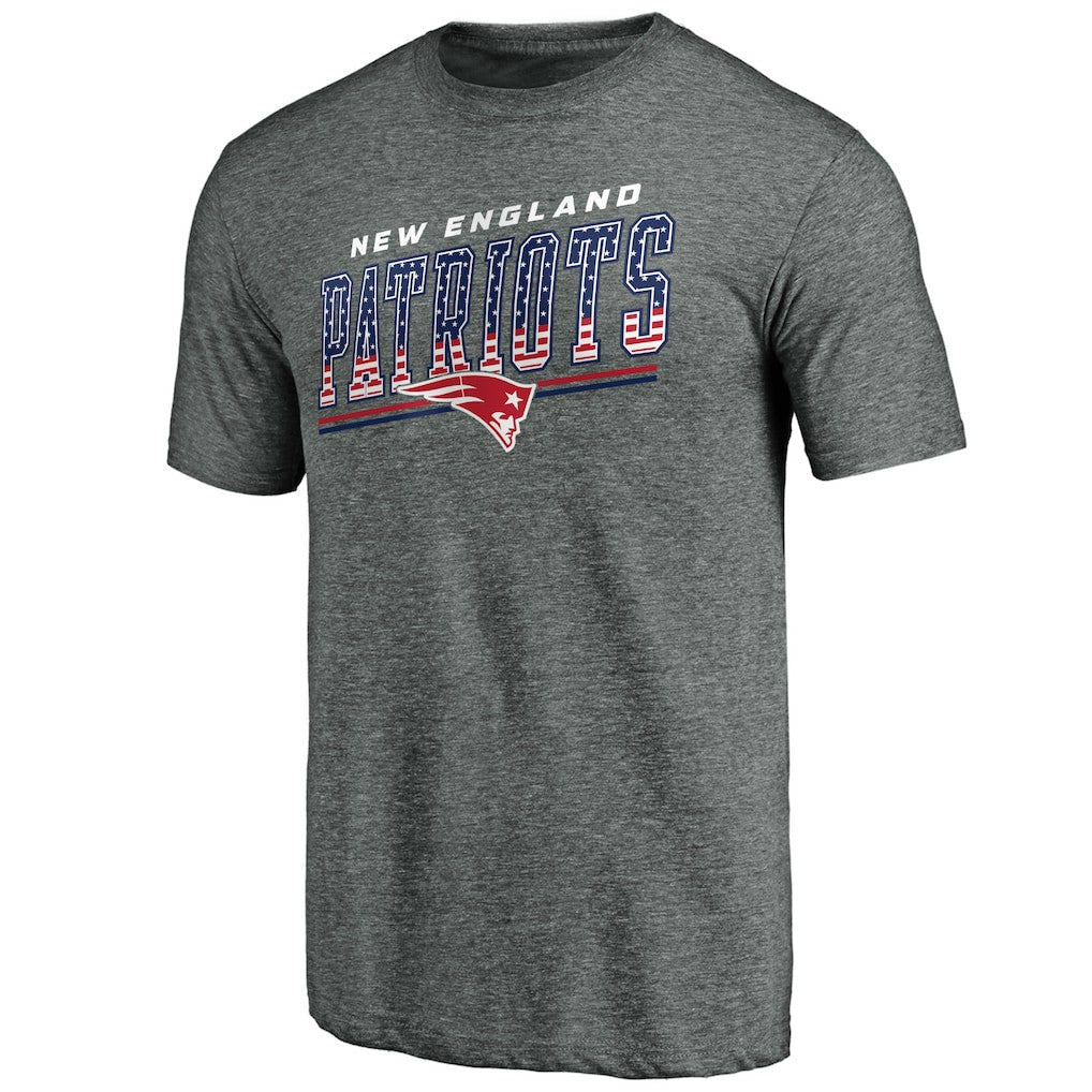 New England Patriots Team Freedom Tri-Blend T-Shirt | NFL On sale