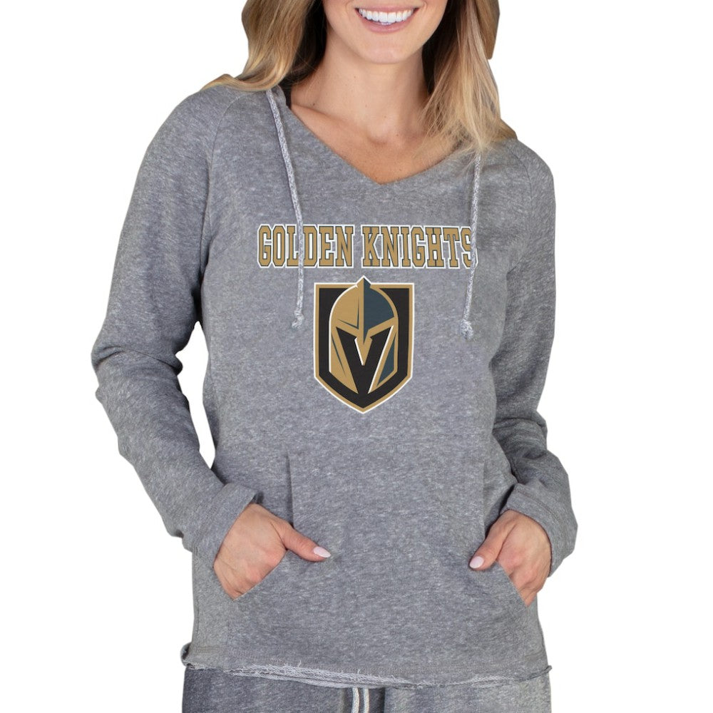 Vegas Golden Knights Concepts Sport Women's Mainstream Terry Tri-Blend Long Sleeve Hooded Top -  NHL