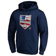 Los Angeles Kings Banner Wave Logo Pullover Hoodie -  NHL Hoodies