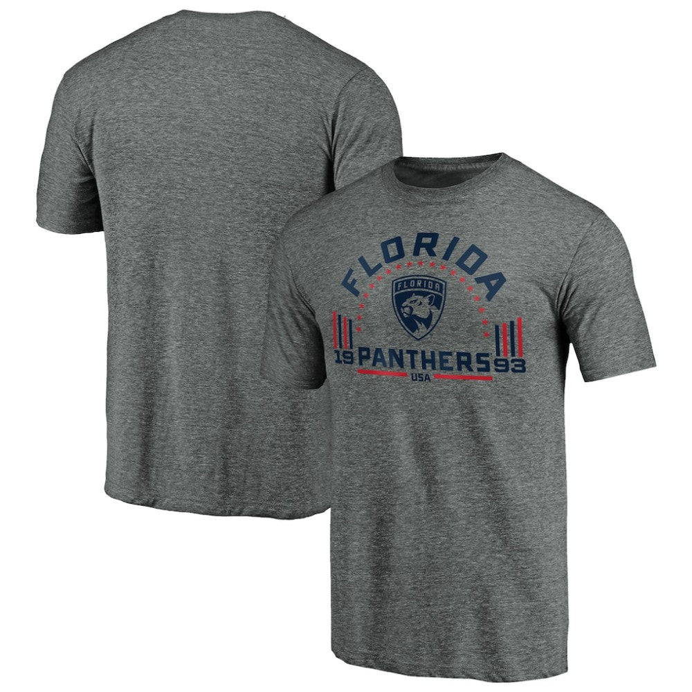 Florida Panthers Team Freedom Tri-Blend T-Shirt -  NHL T-shirts