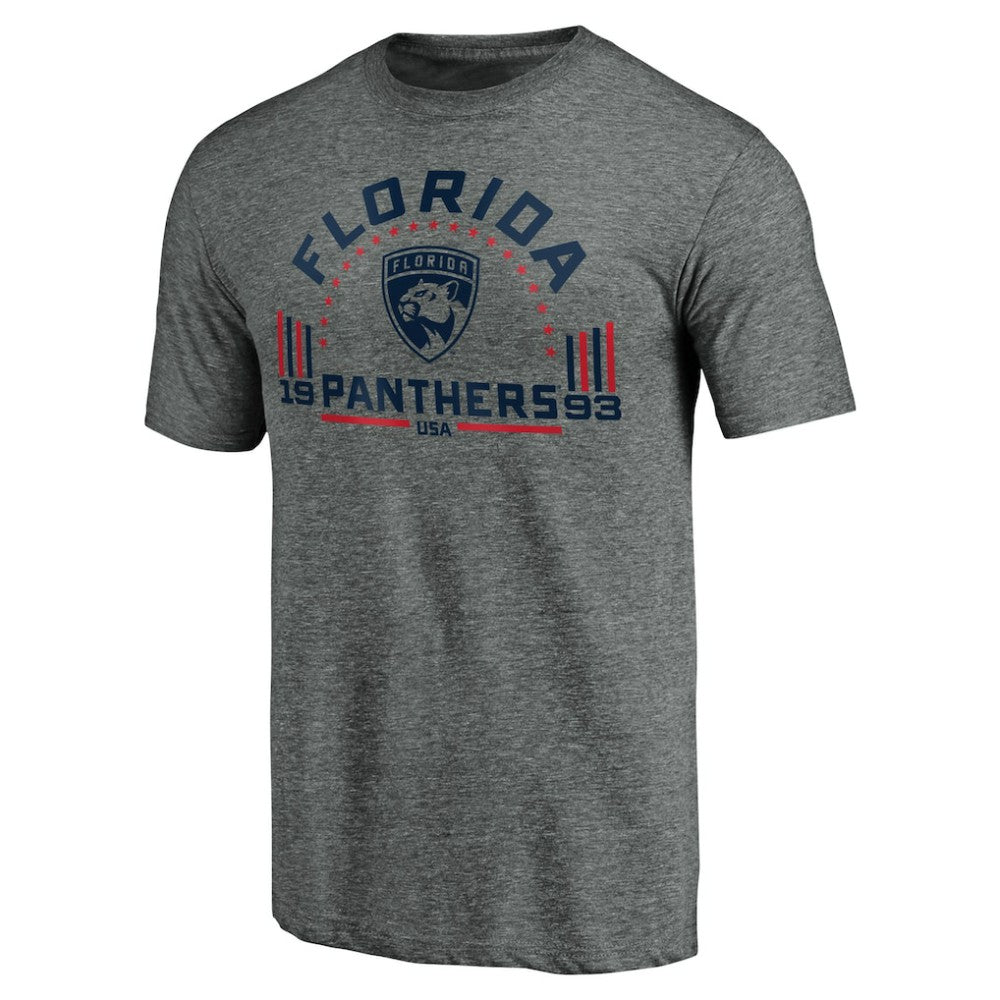 Florida Panthers Team Freedom Tri-Blend T-Shirt -  NHL T-shirts