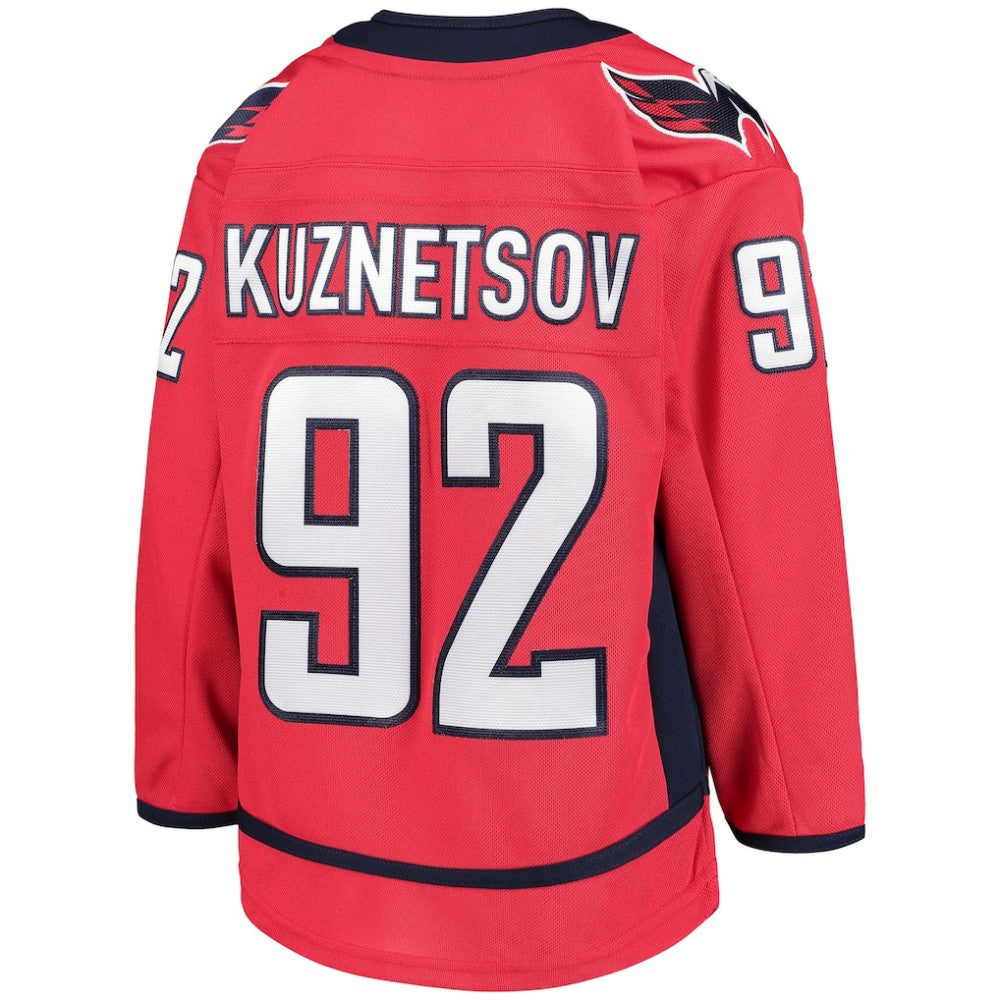 Evgeny Kuznetsov Washington Capitals Youth Home Premier Player Jersey -  NHL Jerseys