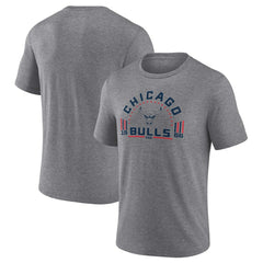 Gray Chicago Bulls Team Freedom Tri-Blend T-Shirt sale | NBA