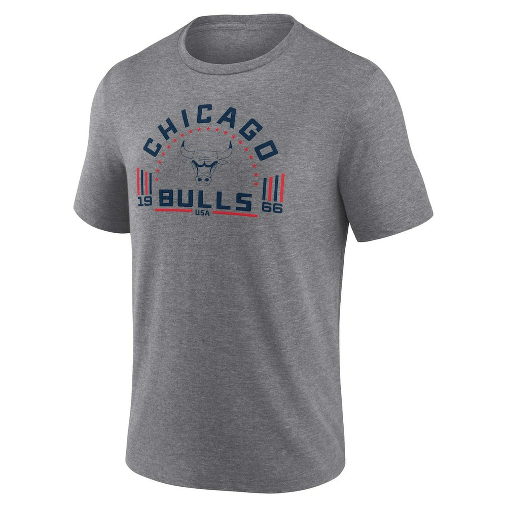 Gray Chicago Bulls Team Freedom Tri-Blend T-Shirt sale | NBA