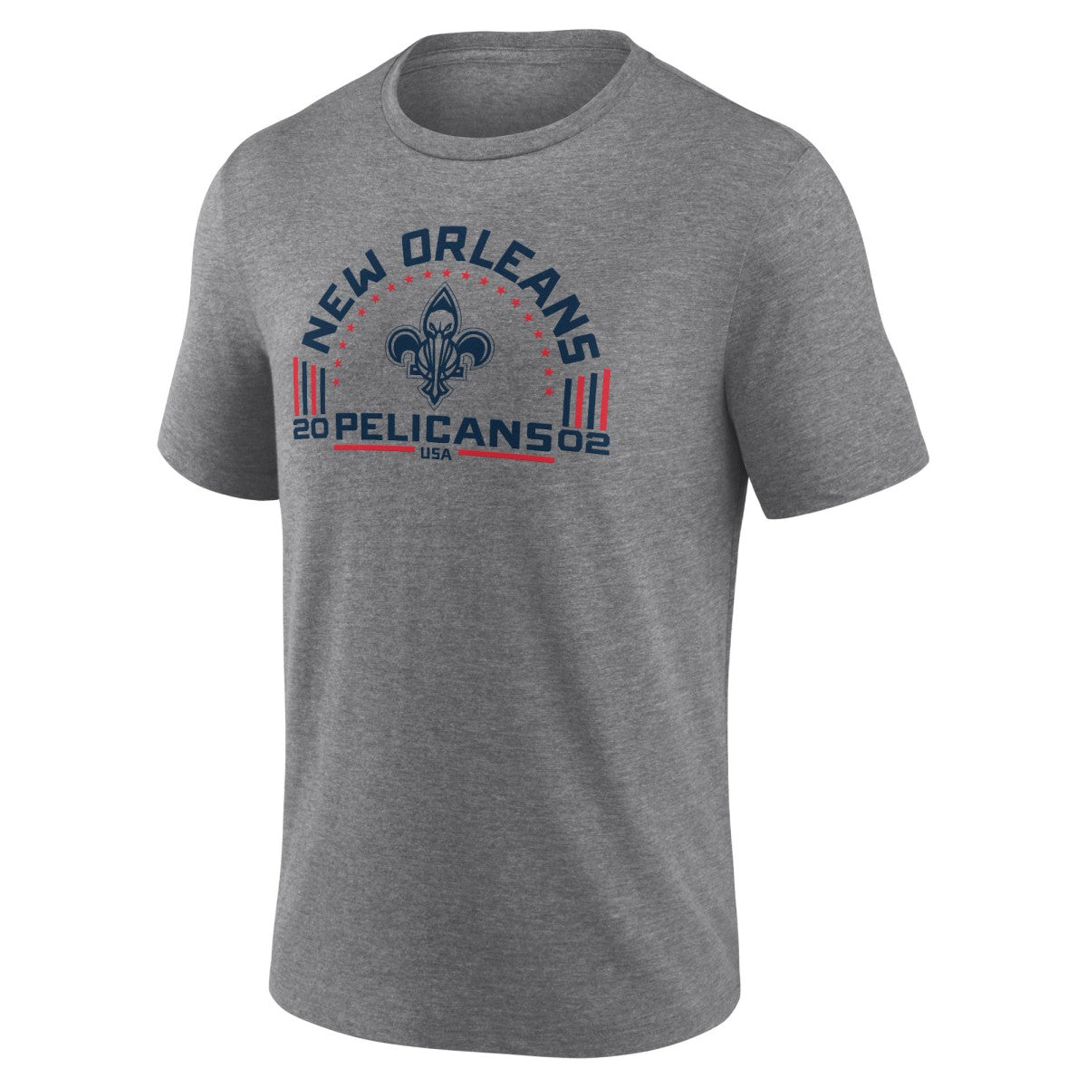 Gray New Orleans Pelicans Team Freedom Tri-Blend T-Shirt | NBA