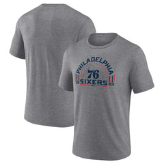 Gray Philadelphia 76ers Team Freedom Tri-Blend T-Shirt | NBA