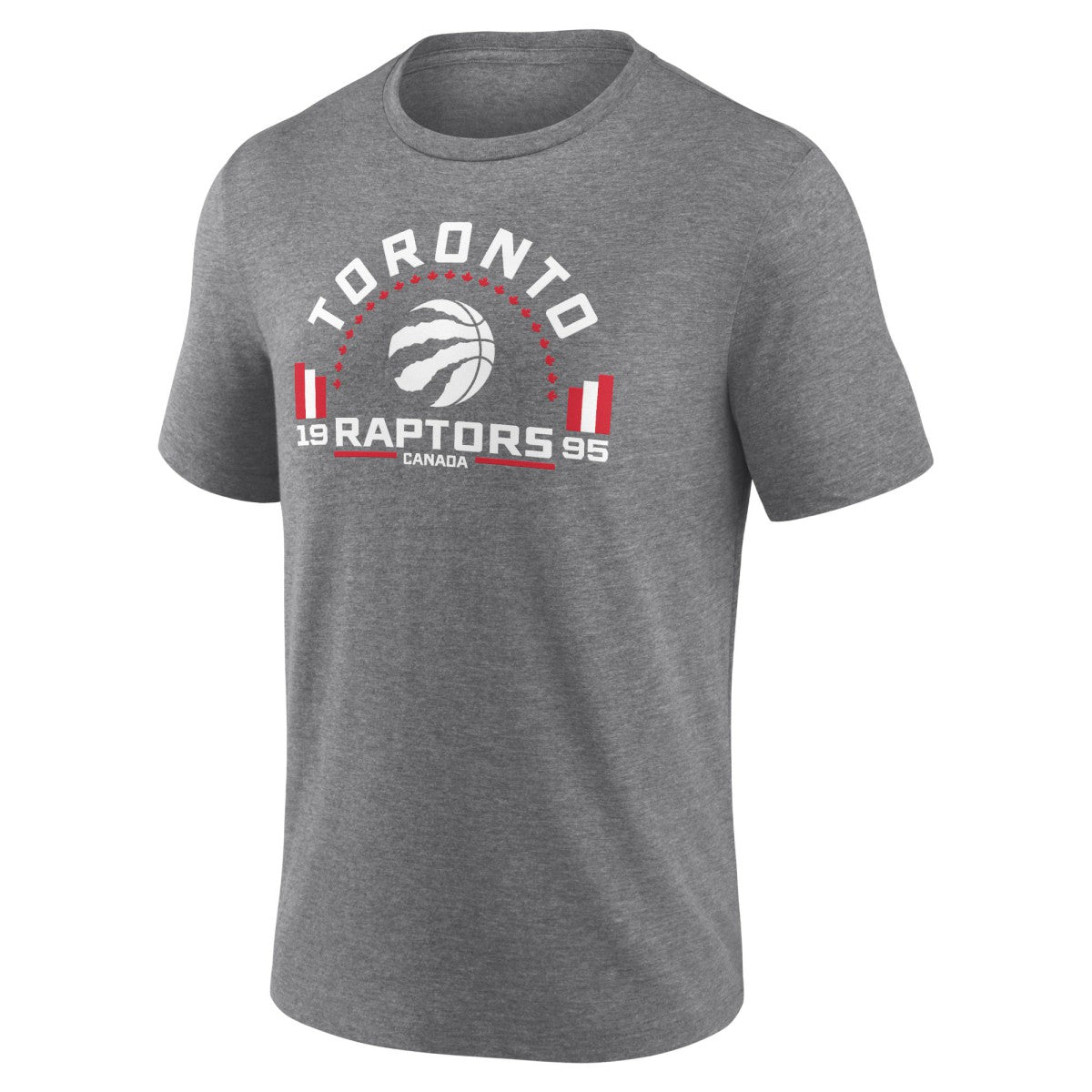 Gray Toronto Raptors Team Freedom Tri-Blend T-Shirt | NBA