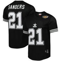 Dallas Cowboys Deion Sanders  Retired Player Name & Number Mesh Top | NFL Hot