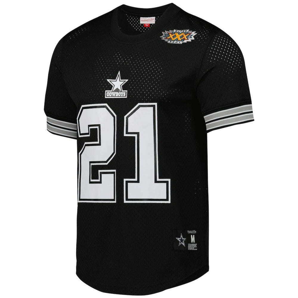 Dallas Cowboys Deion Sanders  Retired Player Name & Number Mesh Top | NFL Hot
