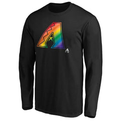 Arizona Diamondbacks Team Pride Logo Long Sleeve T-Shirt - MLB T-shirts