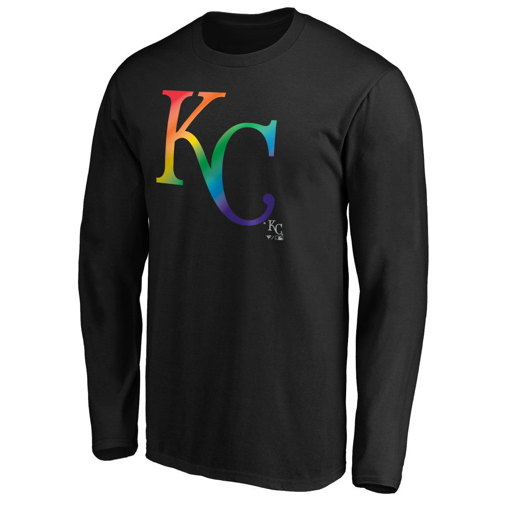 Kansas City Royals Team Pride Logo Long Sleeve T-Shirt - MLB T-shirts
