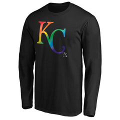 Kansas City Royals Team Pride Logo Long Sleeve T-Shirt - MLB T-shirts