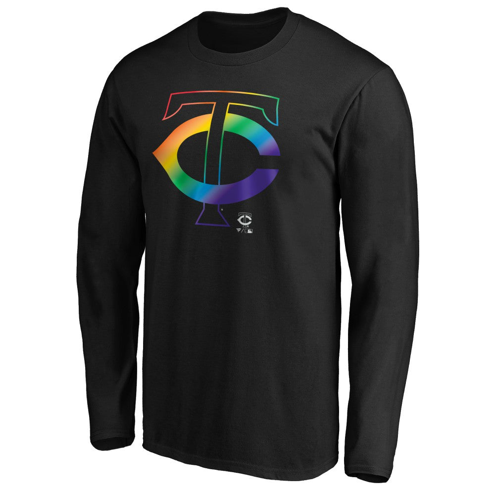 Minnesota Twins Team Pride Logo Long Sleeve T-Shirt - MLB T-shirts