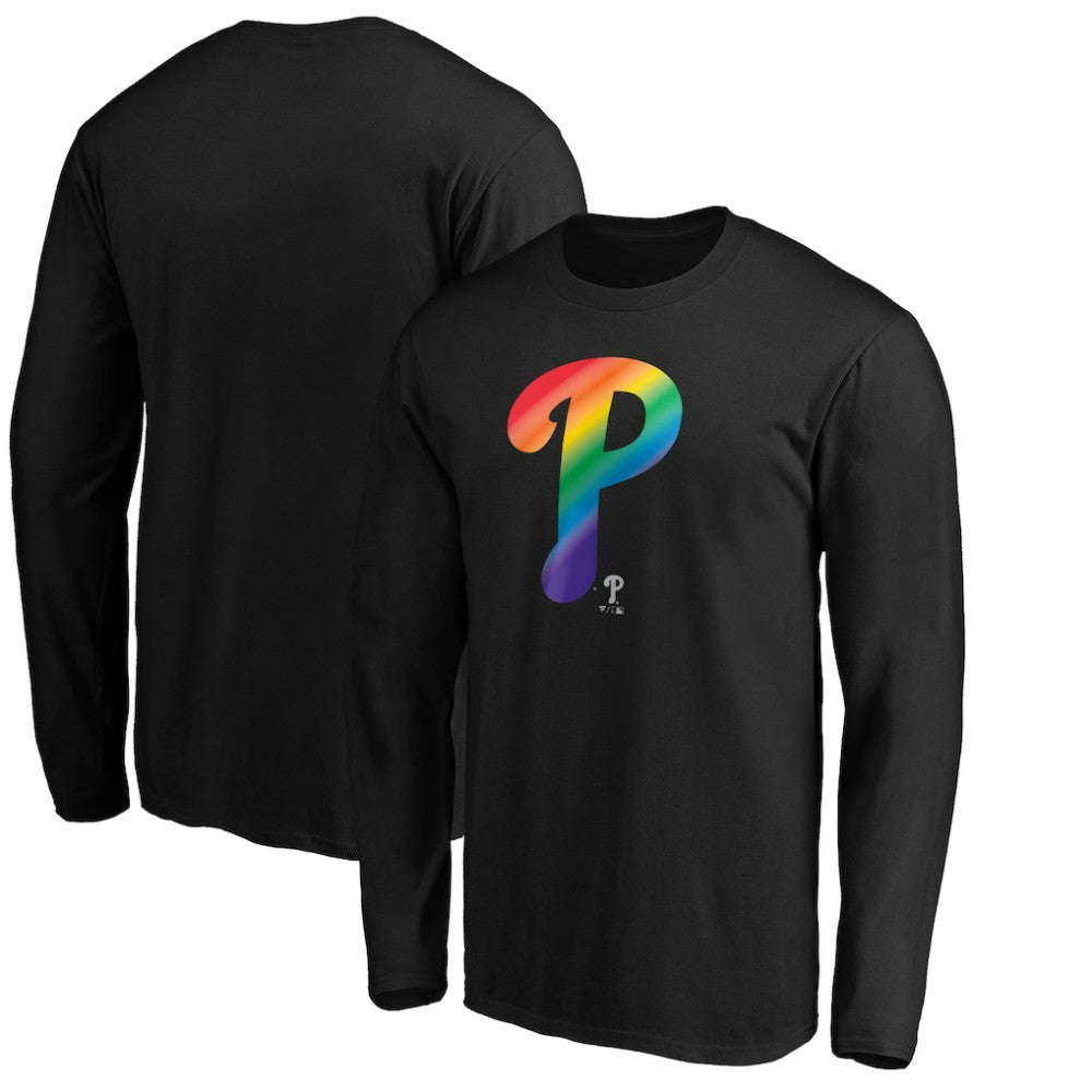 Philadelphia Phillies Team Pride Logo Long Sleeve T-Shirt - MLB T-shirts