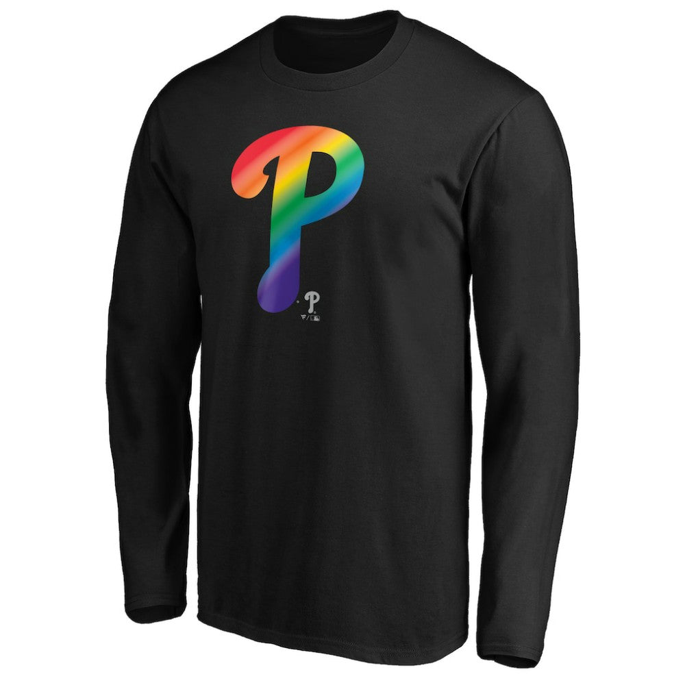 Philadelphia Phillies Team Pride Logo Long Sleeve T-Shirt - MLB T-shirts