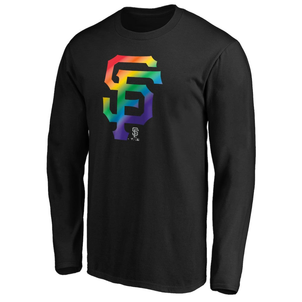 San Francisco Giants Team Pride Logo Long Sleeve T-Shirt - MLB T-shirts
