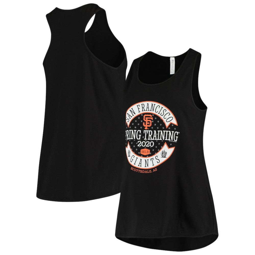 San Francisco Giants Soft as a Grape Women's 2020 Spring Training Circle Tank Top - MLB Tanks